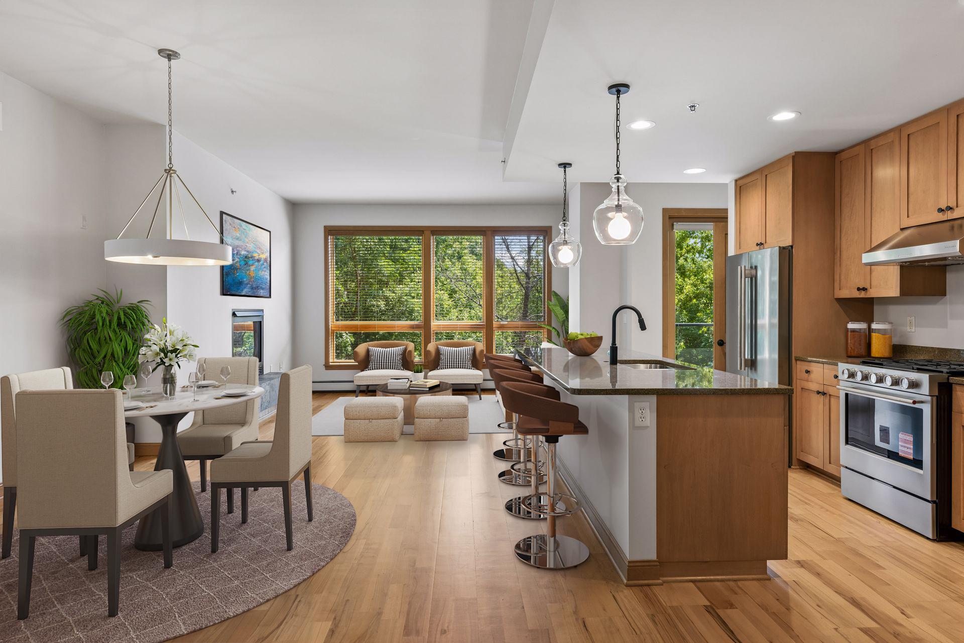 View of (CC) High Rise (4+ Levels) at 4201 Sunset Drive, Spring Park - Mike Wilen | Minnesota Team Real Estate
