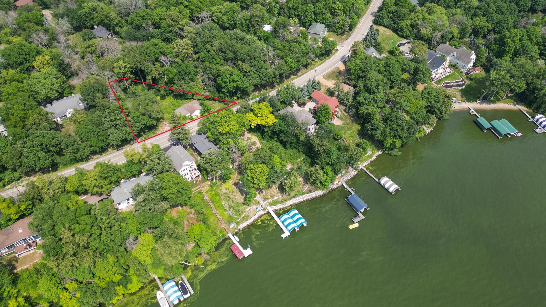 View of Residential Lot at 4736 Shore Drive, Orono - Mike Wilen | Minnesota Team Real Estate