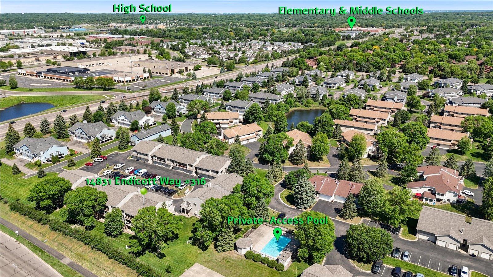 View of Residential at 14831 Endicott Way #316, Apple Valley MN 55124, Apple Valley (28 of 29) - Mike Wilen | Minnesota Team Real Estate