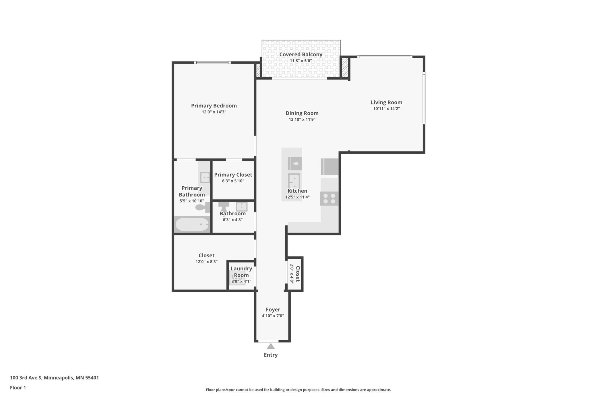 View of Residential at 100 3rd Avenue #1006, Minneapolis MN 55401, Minneapolis (56 of 56) - Mike Wilen | Minnesota Team Real Estate