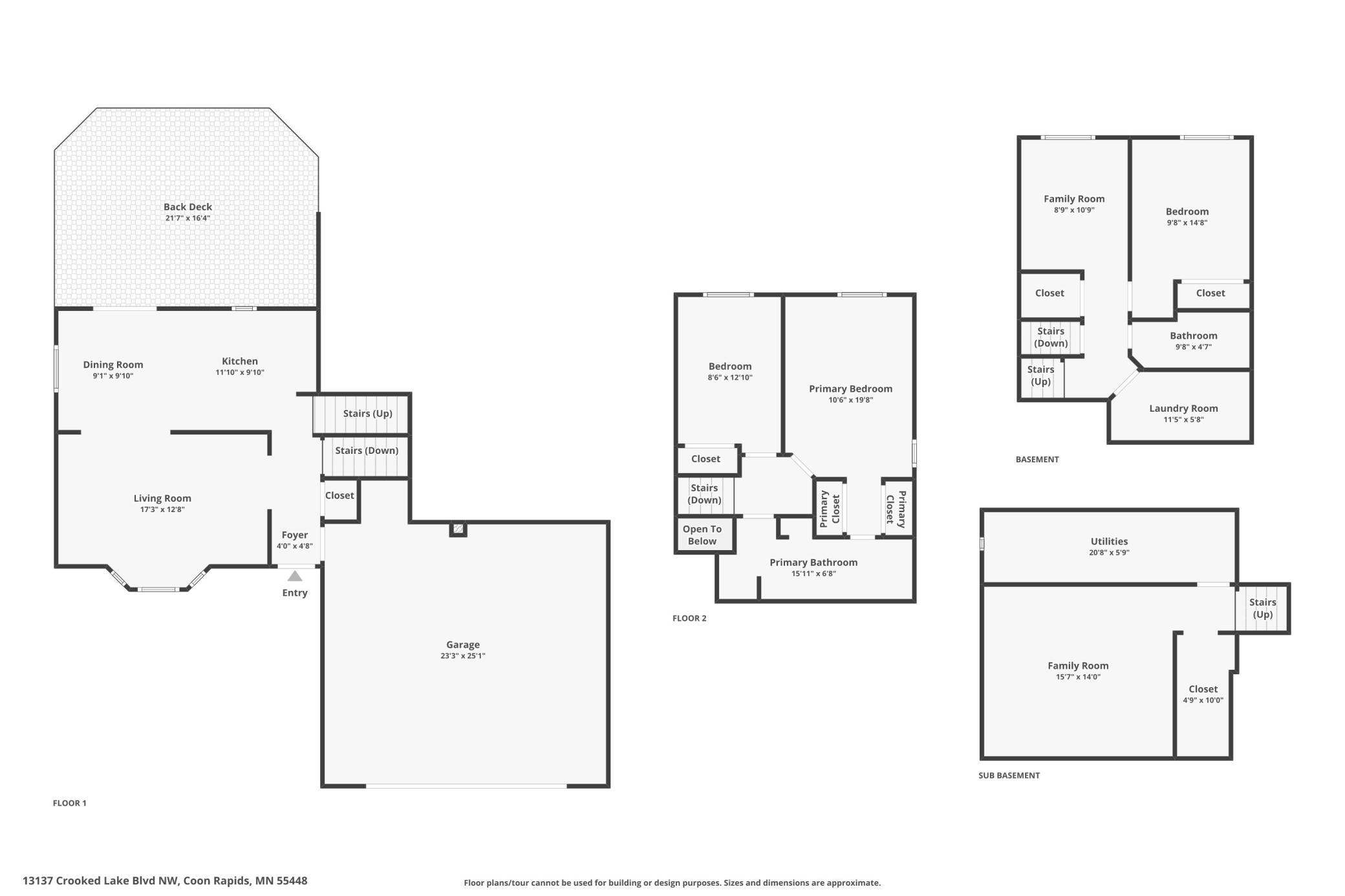 View of Residential at 13137 Crooked Lake Boulevard, Coon Rapids MN 55448, Coon Rapids (55 of 58) - Mike Wilen | Minnesota Team Real Estate
