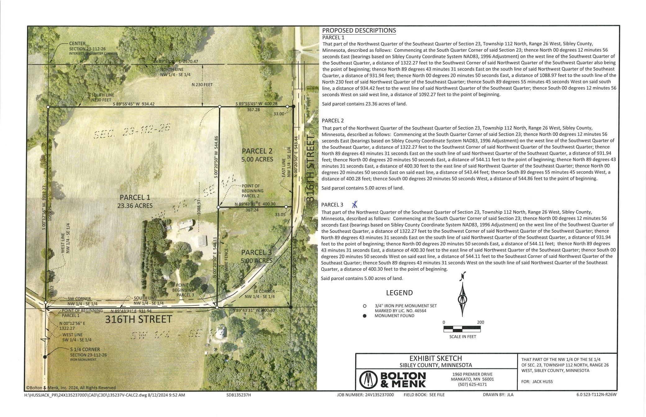 View of Land at 3XX 316th Street, Le Sueur MN 56058, Le Sueur (3 of 4) - Mike Wilen | Minnesota Team Real Estate