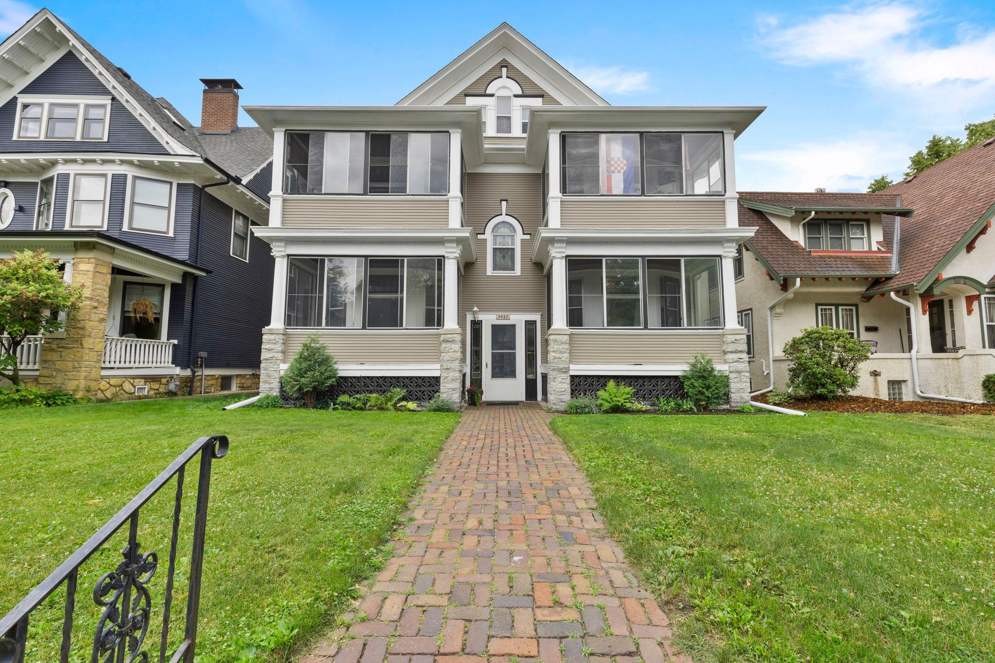 View of Fourplex at 1032 Portland Avenue, Saint Paul - Mike Wilen | Minnesota Team Real Estate