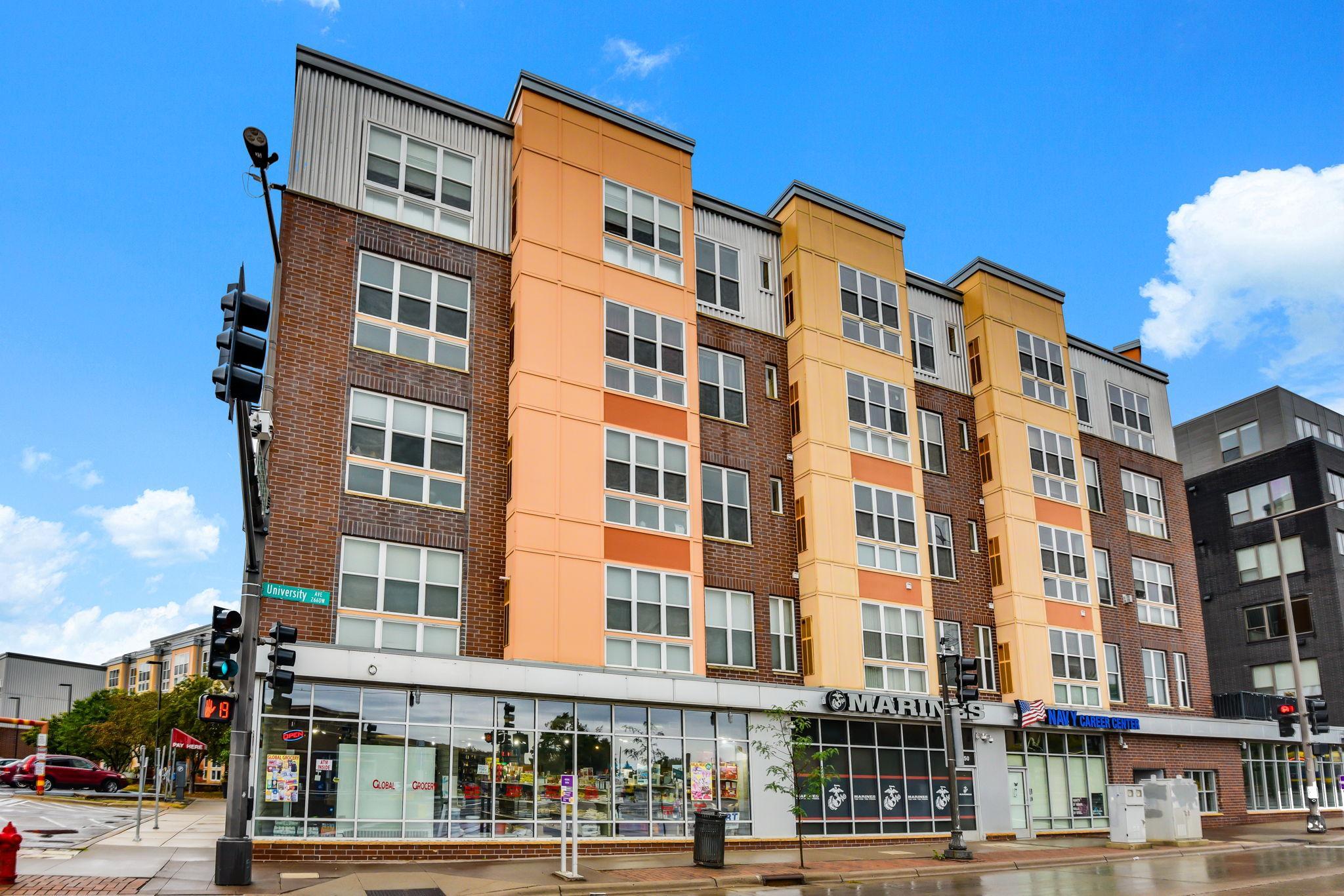 View of (CC) High Rise (4+ Levels) at 2650 University Avenue, Saint Paul - Mike Wilen | Minnesota Team Real Estate