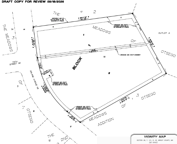 View of Land at 73xx Ohland Avenue, Otsego MN 55330, Otsego (3 of 4) - Mike Wilen | Minnesota Team Real Estate