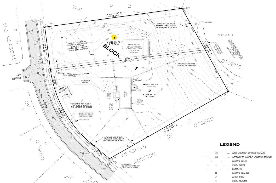 View of Land at 73xx Ohland Avenue, Otsego MN 55330, Otsego (2 of 4) - Mike Wilen | Minnesota Team Real Estate