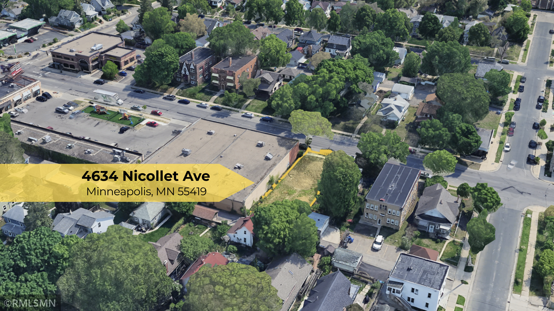 View of Land at 4634 Nicollet Avenue, Minneapolis MN 55419, Minneapolis (2 of 12) - Mike Wilen | Minnesota Team Real Estate