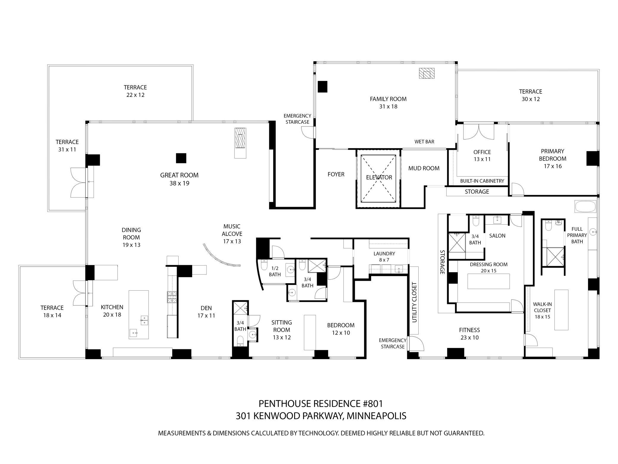 View of Residential at 301 Kenwood Parkway #801, Minneapolis MN 55403, Minneapolis (38 of 45) - Mike Wilen | Minnesota Team Real Estate