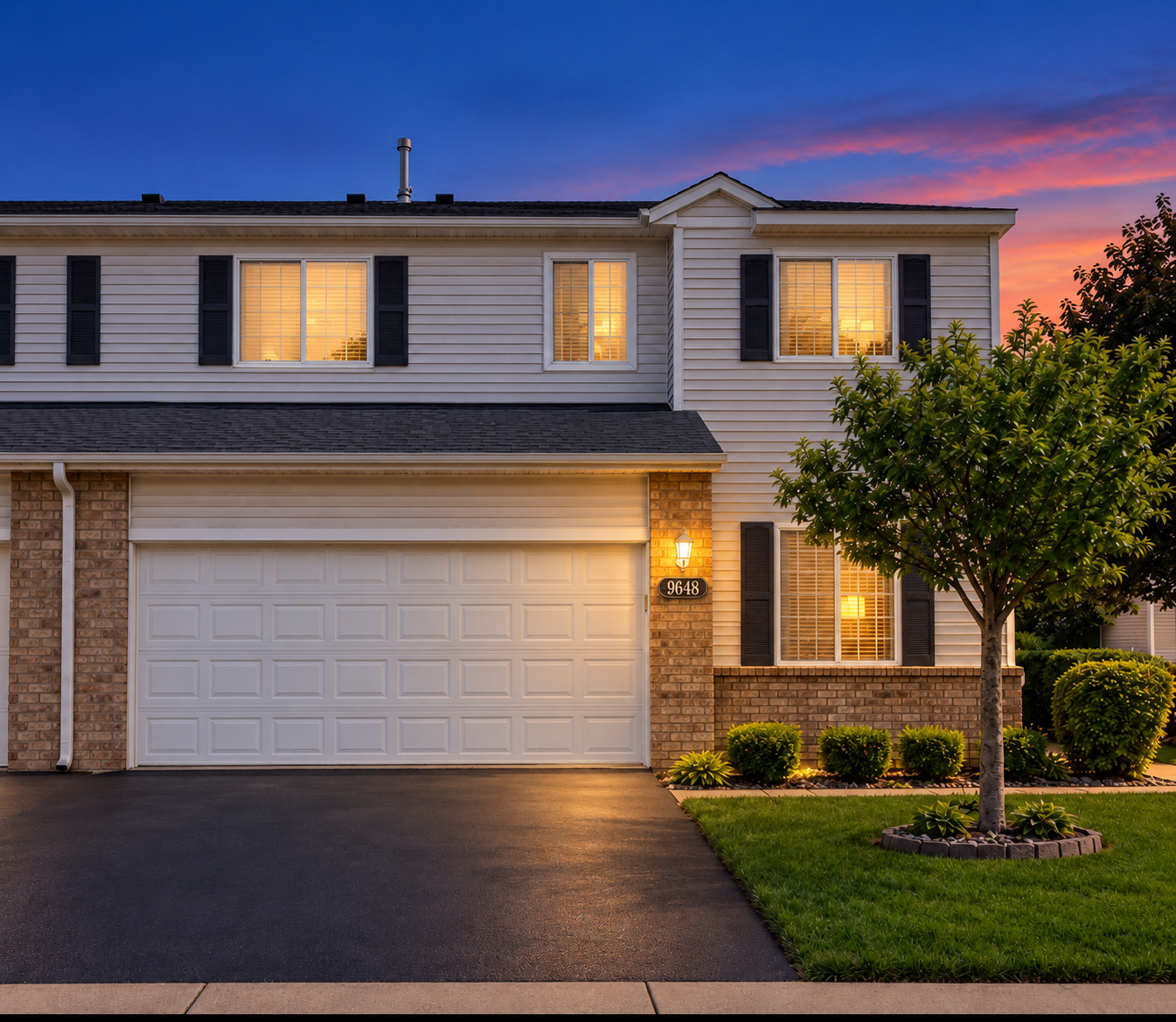 View of (TH) Side x Side at 9648 Peony Lane, Maple Grove - Mike Wilen | Minnesota Team Real Estate