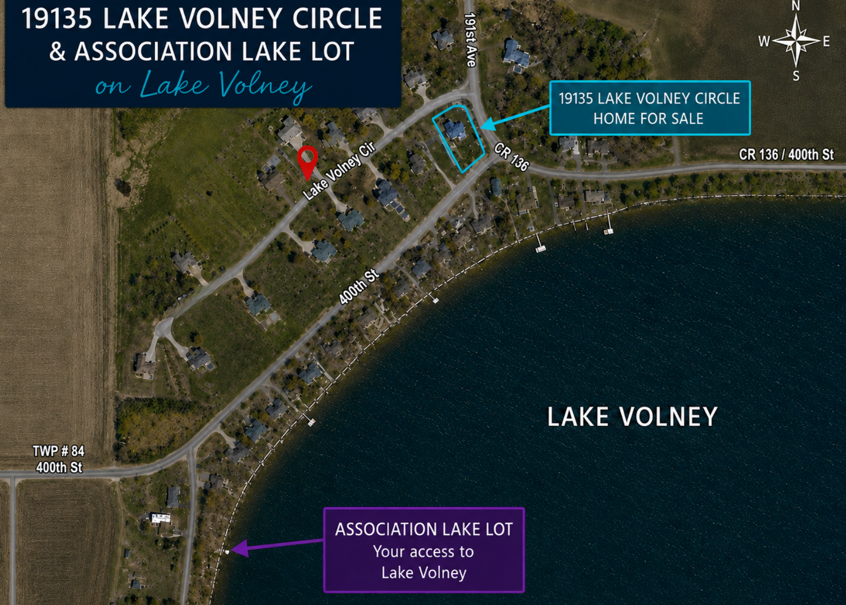View of Residential at 19135 Lake Volney Circle, Le Center MN 56057, Le Center (45 of 46) - Mike Wilen | Minnesota Team Real Estate