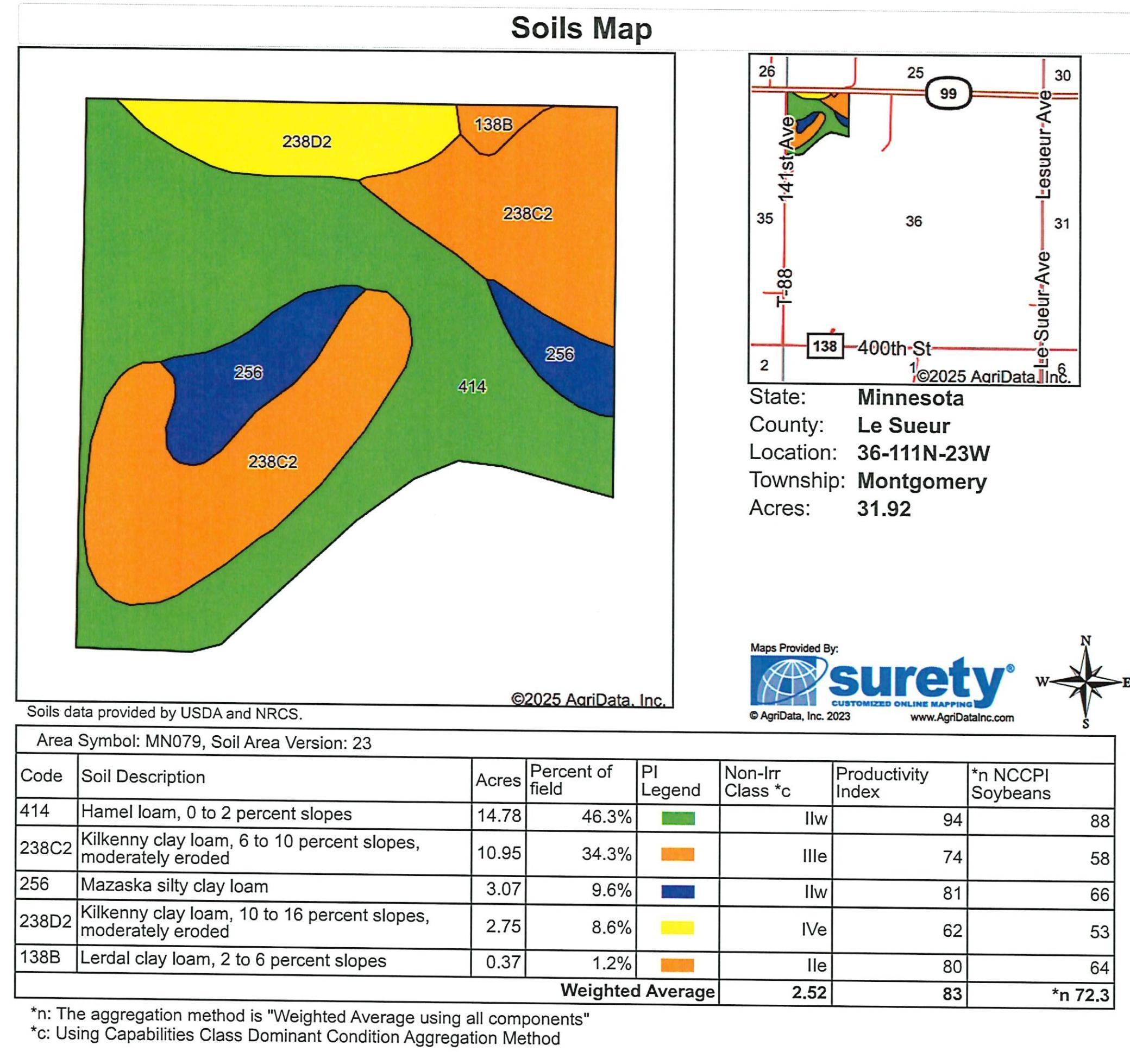 View of Land at XXX State Highway 99, Montgomery MN 56069, Montgomery (9 of 9) - Mike Wilen | Minnesota Team Real Estate