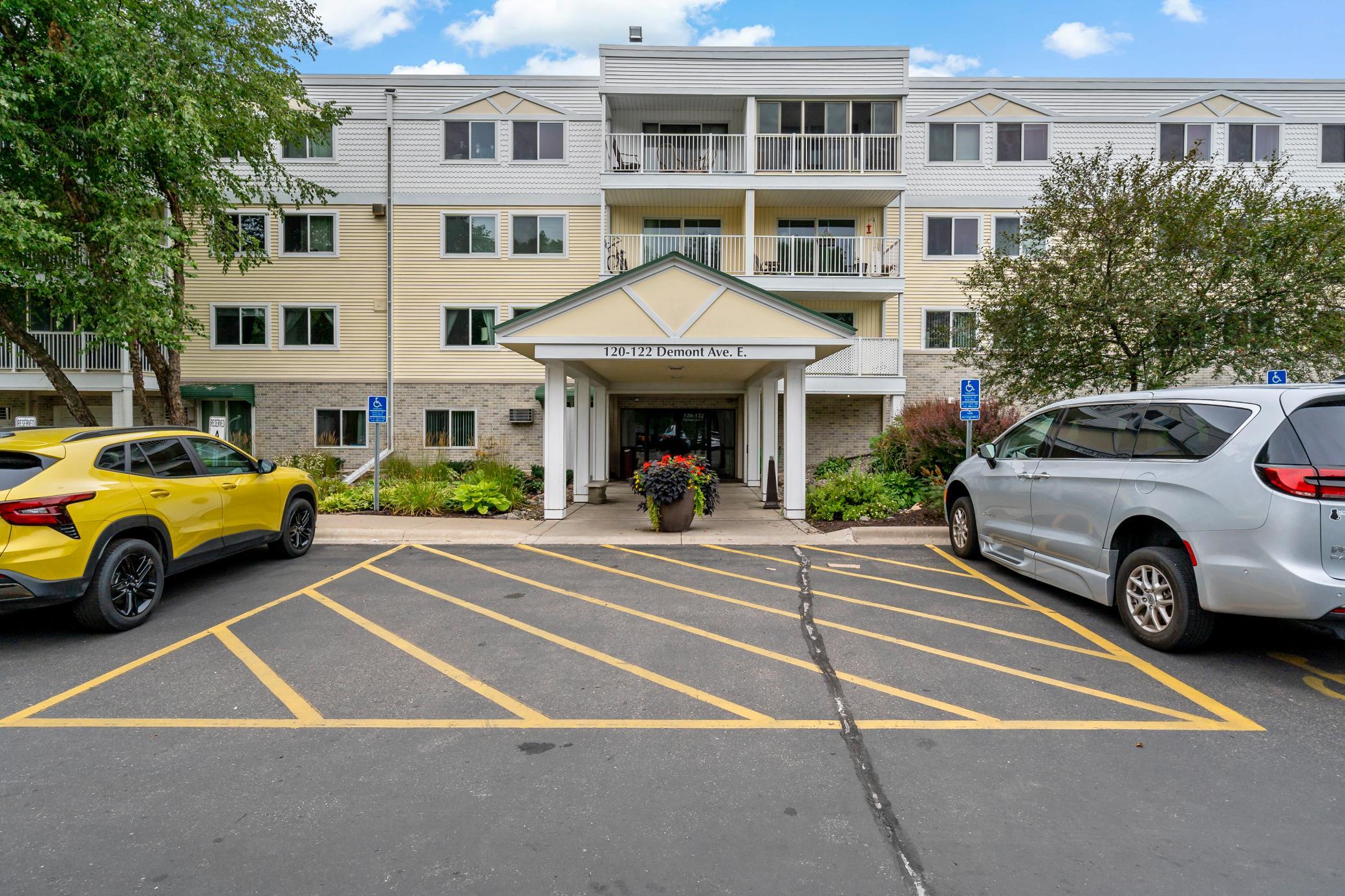 View of (CC) Low Rise (3- Levels) at 132 Demont Avenue, Little Canada - Mike Wilen | Minnesota Team Real Estate
