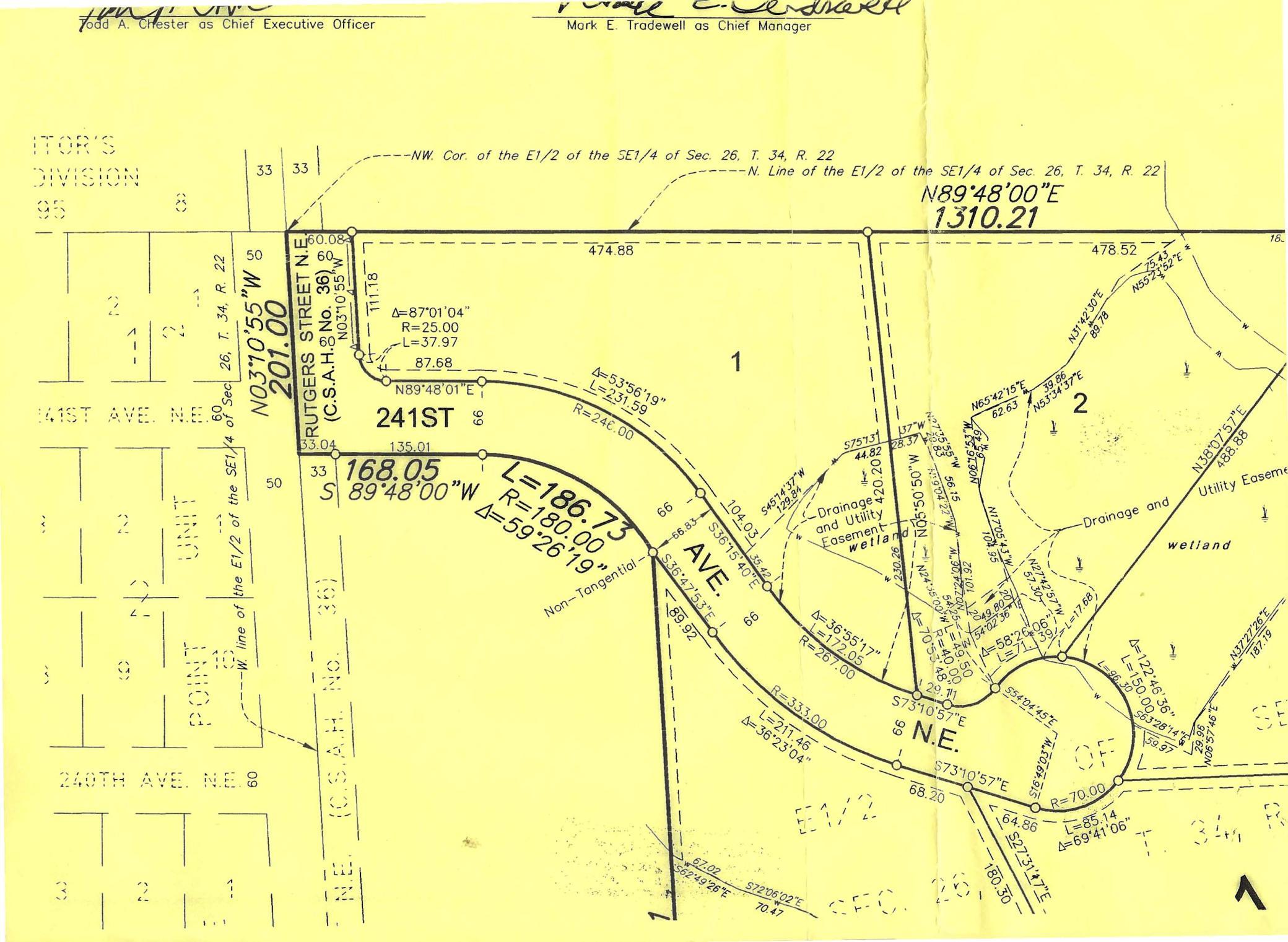 View of Land at 0000 241st Avenue, Stacy - Mike Wilen | Minnesota Team Real Estate