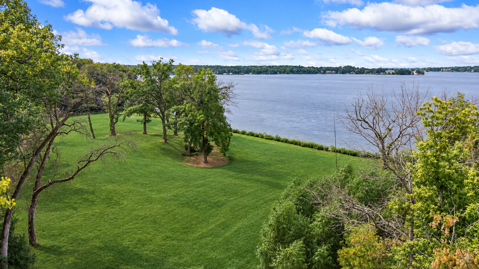 View of Lake Property, Residential Lot at 535 Bushaway Road, Wayzata - Mike Wilen | Minnesota Team Real Estate