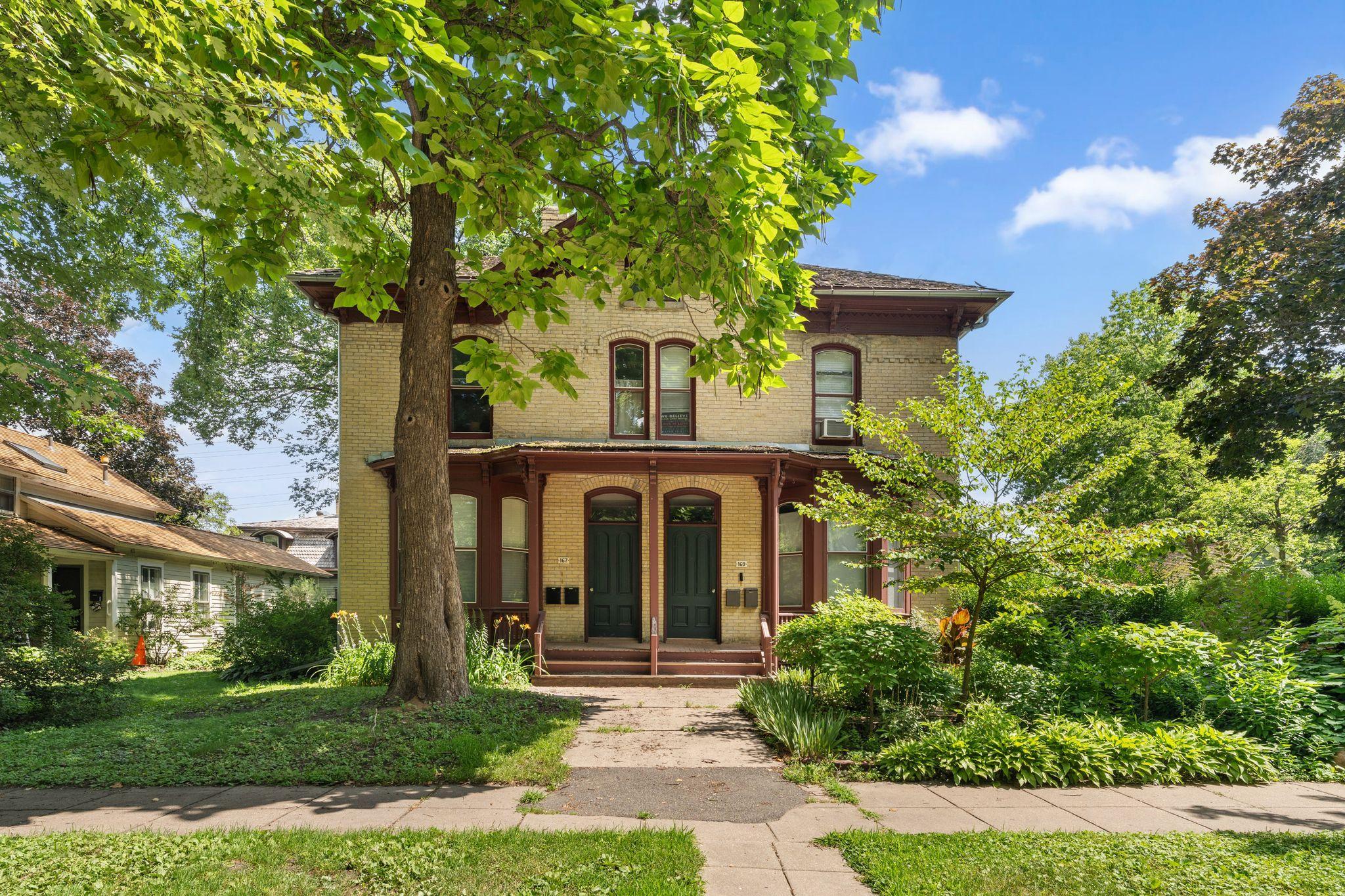 View of Fourplex at 167 Nicollet Street, Minneapolis - Mike Wilen | Minnesota Team Real Estate