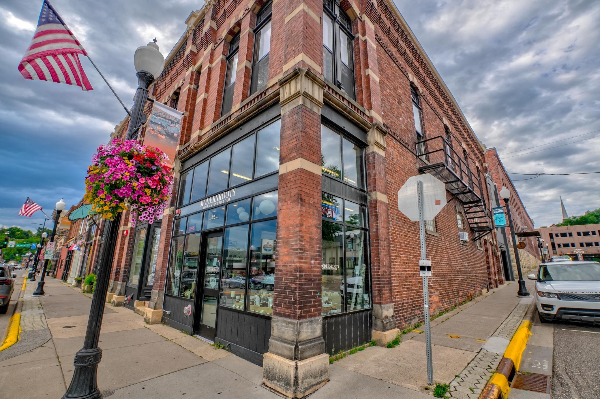 View of Apartments and Retail at 126 Main Street, Stillwater - Mike Wilen | Minnesota Team Real Estate