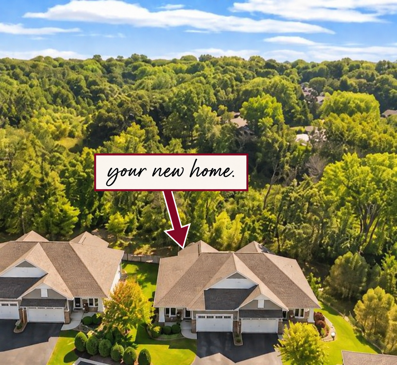 View of Twin Home at 17787 Junelle Court, Lakeville - Mike Wilen | Minnesota Team Real Estate