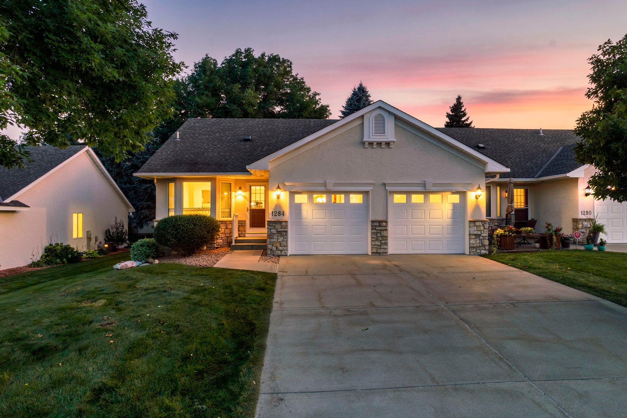 View of Twin Home at 1284 Quincy Circle, Shakopee - Mike Wilen | Minnesota Team Real Estate