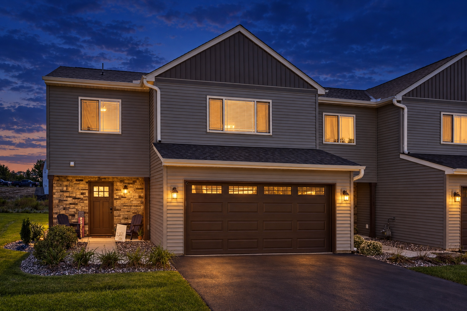 View of (TH) Side x Side at 7757 Sterling Drive, Rockford - Mike Wilen | Minnesota Team Real Estate