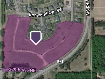 View of Land at TBD Maplewood Avenue, Isanti MN 55040, Isanti (2 of 5) - Mike Wilen | Minnesota Team Real Estate