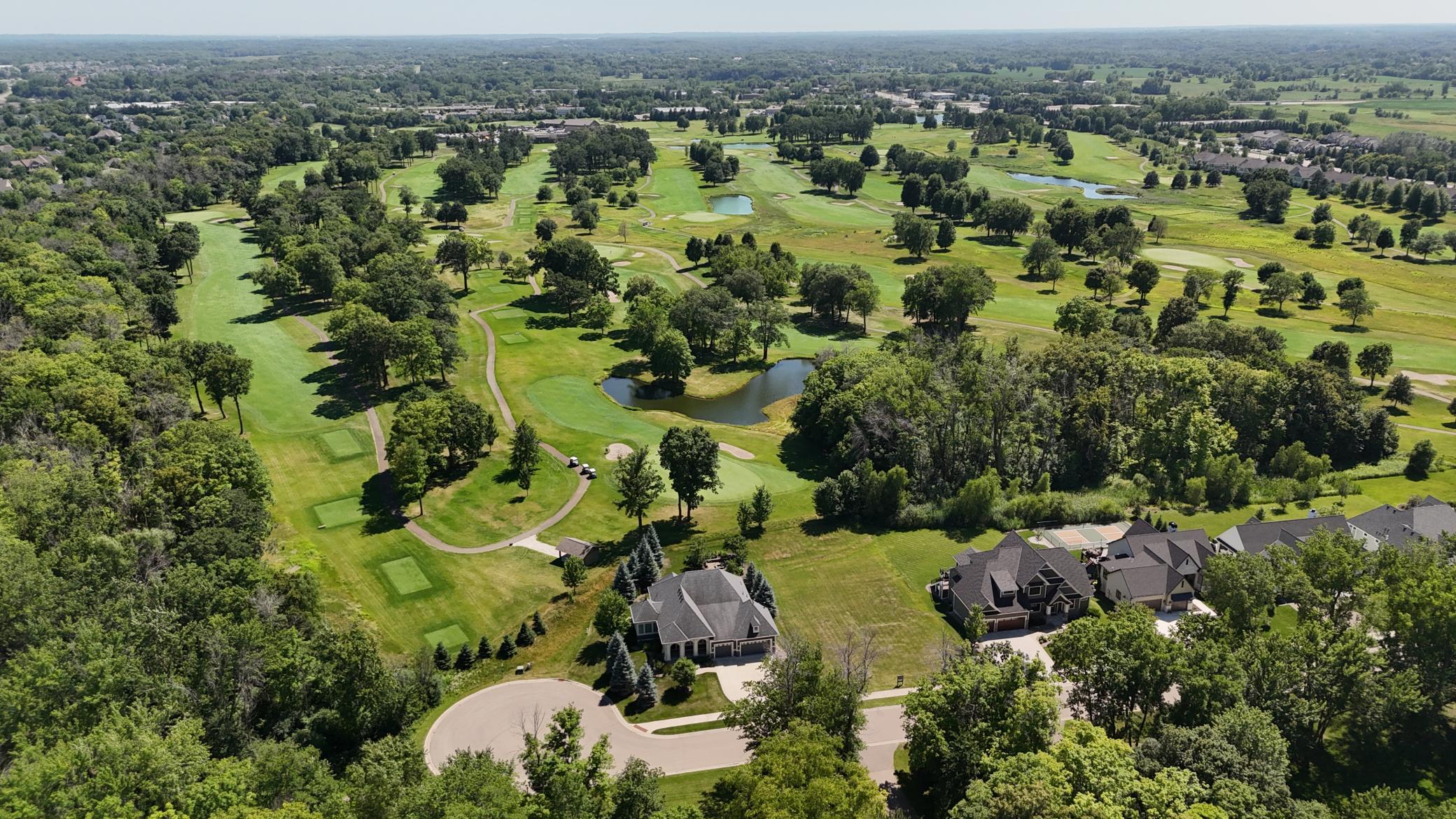 View of Residential Lot at 659 Shawnee Woods Road, Medina - Mike Wilen | Minnesota Team Real Estate