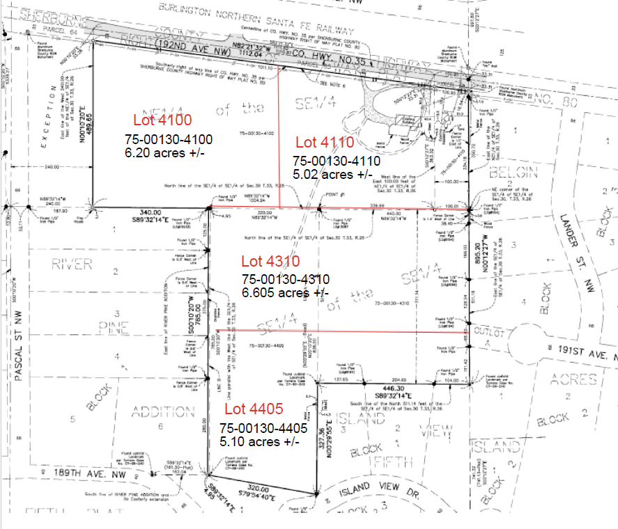 View of Residential Lot at TBD 1 191st Avenue, Elk River - Mike Wilen | Minnesota Team Real Estate