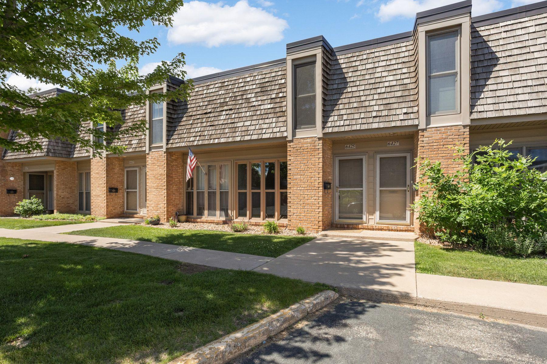 View of (TH) Side x Side at 6425 Barrie Road, Edina - Mike Wilen | Minnesota Team Real Estate
