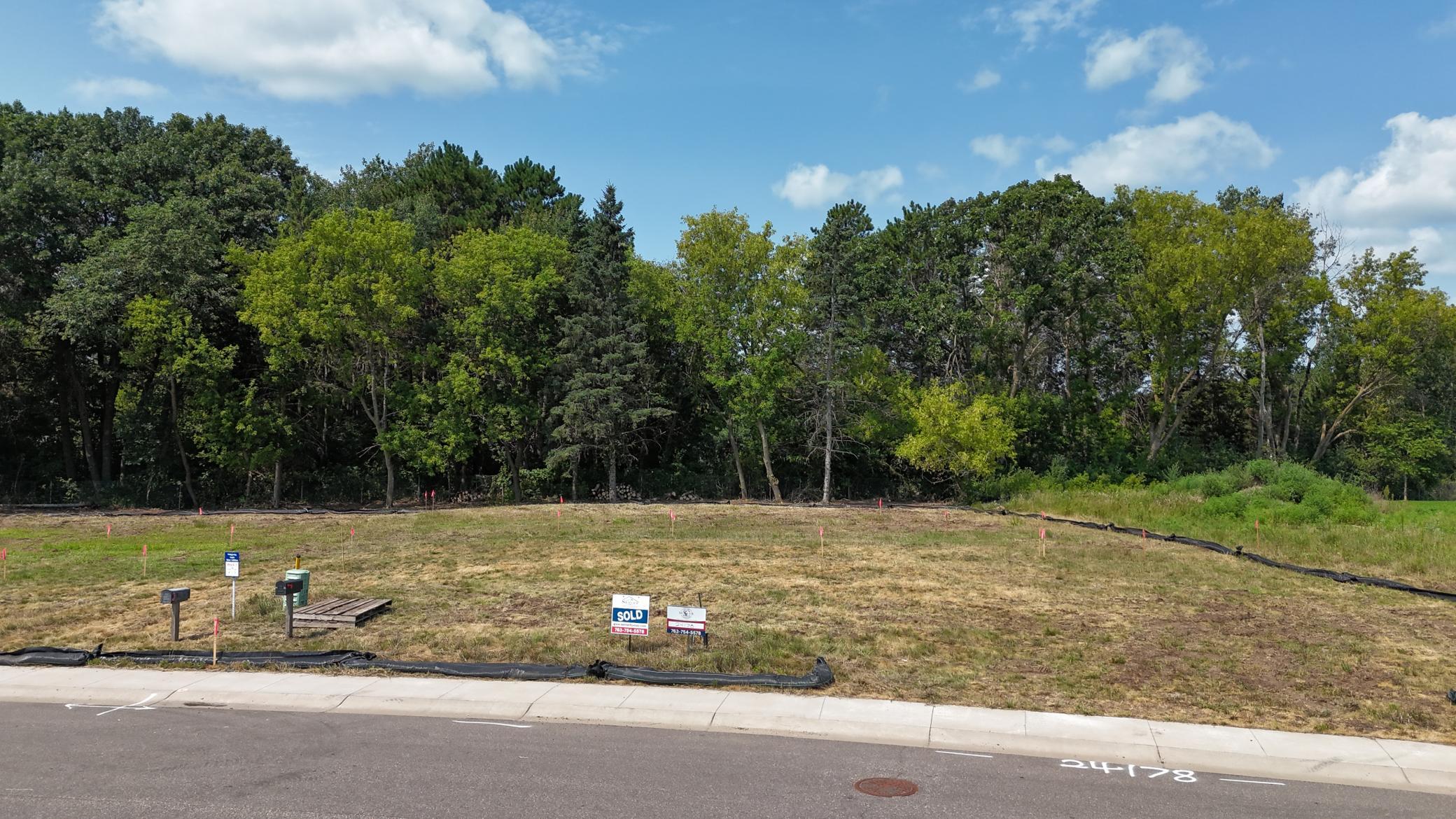 View of Residential Lot at 24138 Polk Street, East Bethel - Mike Wilen | Minnesota Team Real Estate
