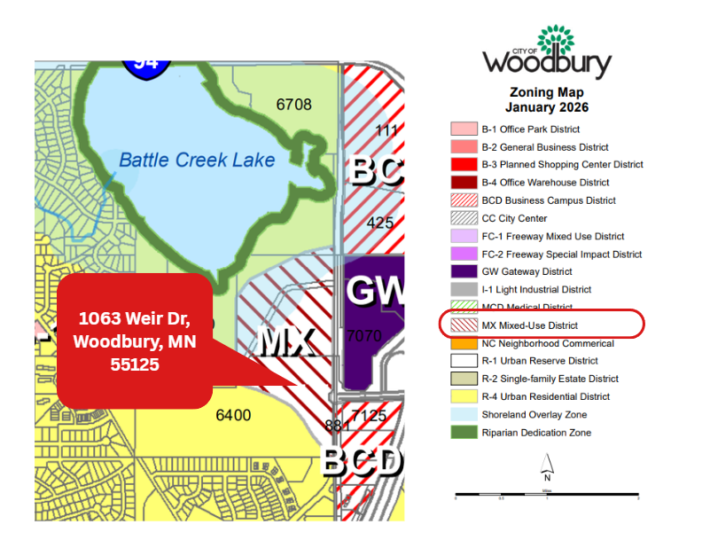 View of Commercial Sale at 1063 Weir Drive #200, Woodbury MN 55125, Woodbury (28 of 28) - Mike Wilen | Minnesota Team Real Estate