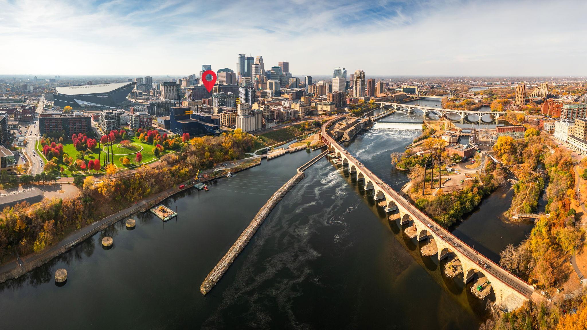 View of (CC) High Rise (4+ Levels) at 250 Park Avenue, Minneapolis - Mike Wilen | Minnesota Team Real Estate