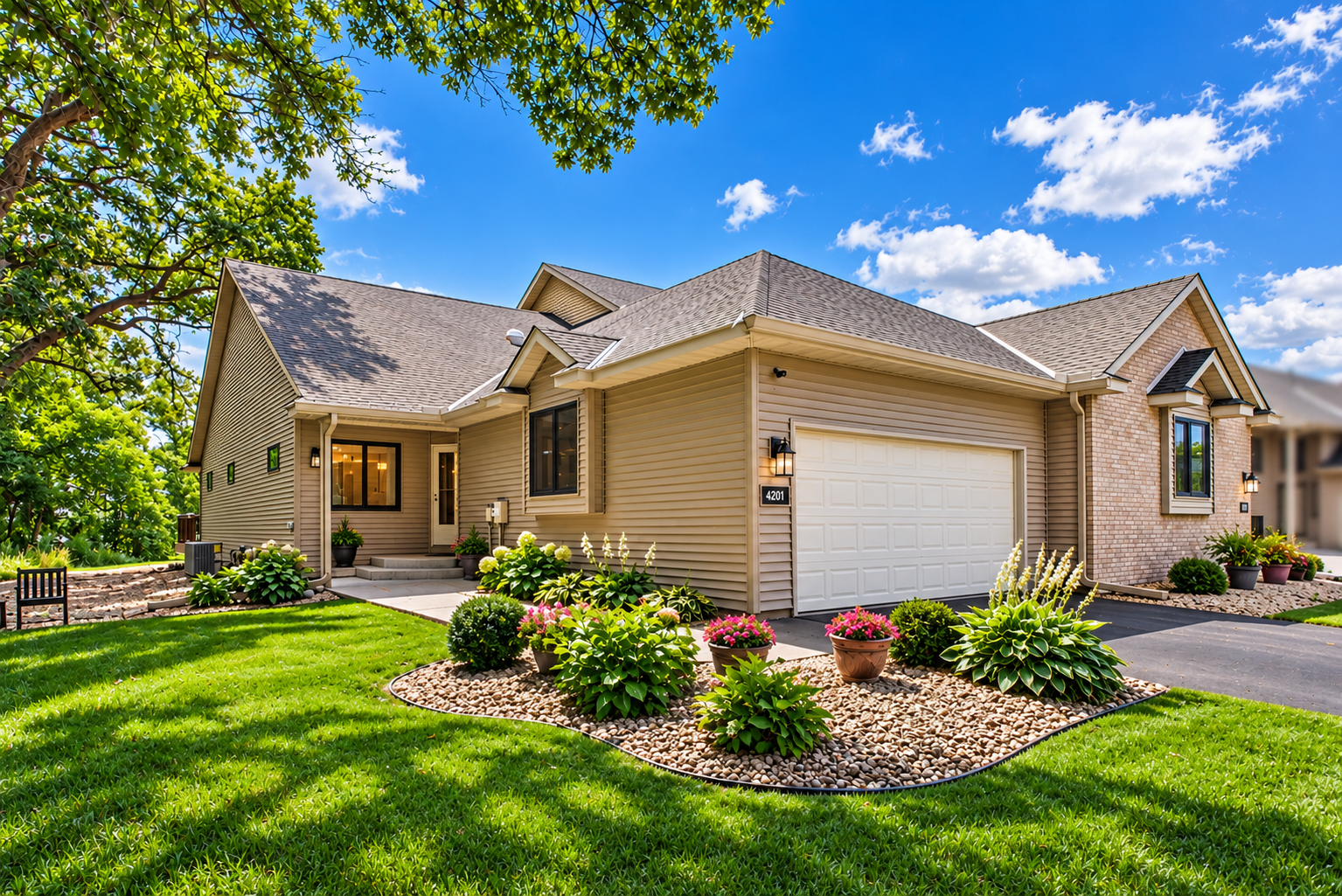 View of (TH) Side x Side at 4201 93rd Avenue, Brooklyn Park - Mike Wilen | Minnesota Team Real Estate
