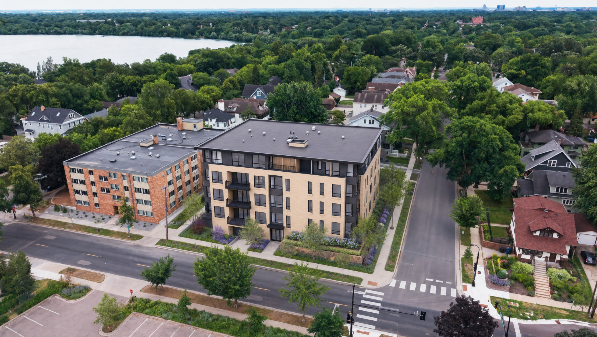 View of (CC) High Rise (4+ Levels) at 2825 44th Street, Minneapolis - Mike Wilen | Minnesota Team Real Estate