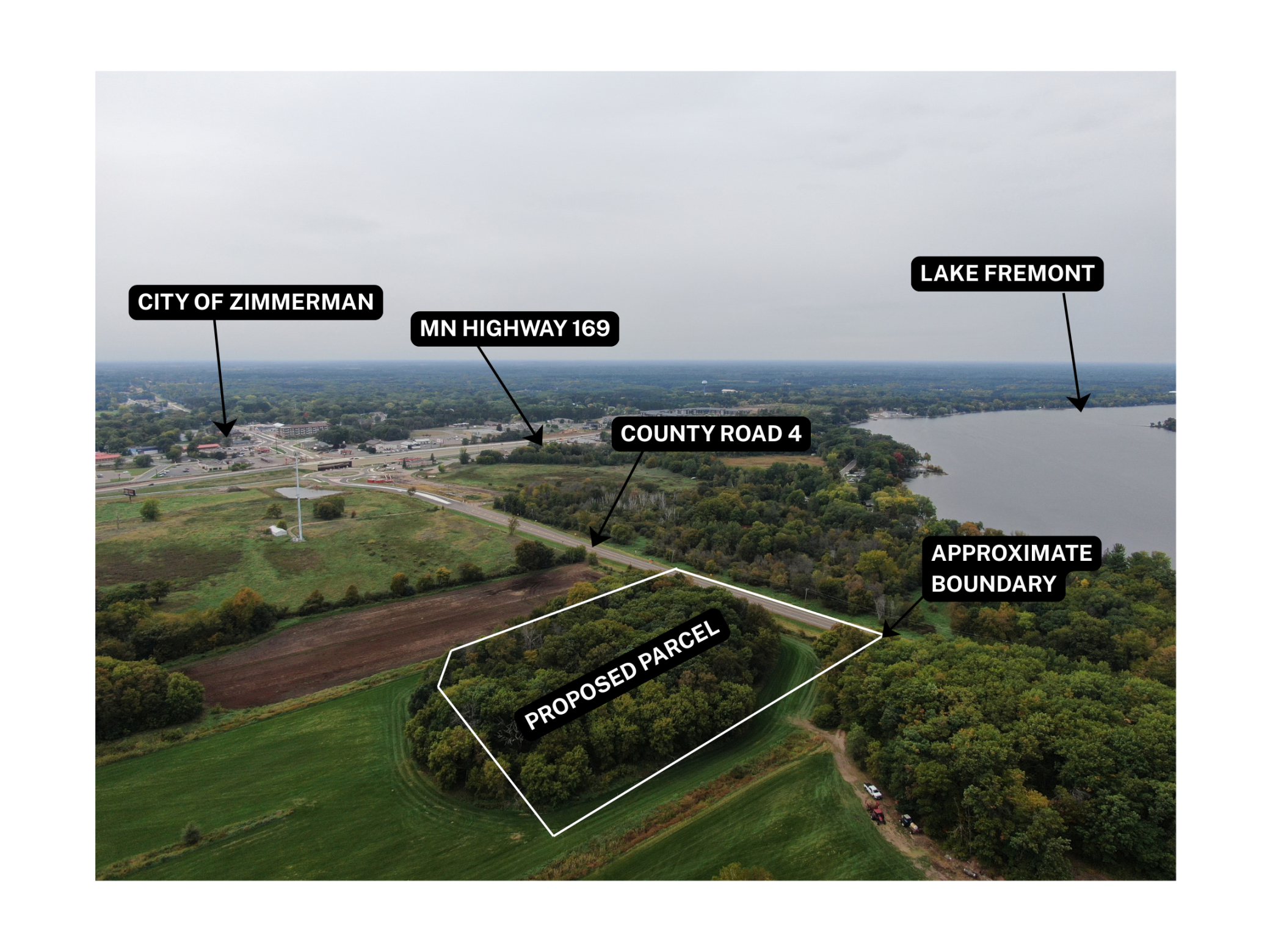 View of Land at TBD County Road 4, Zimmerman - Mike Wilen | Minnesota Team Real Estate