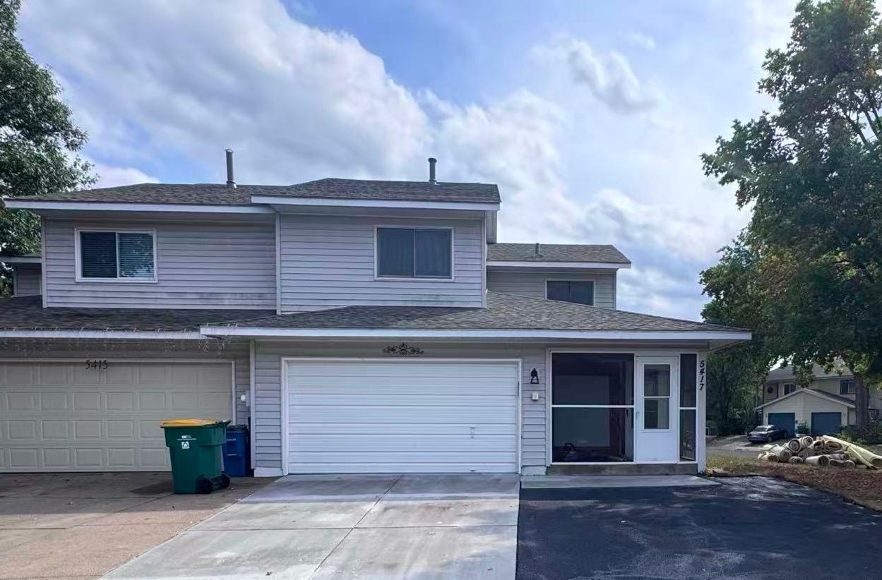 View of Twin Home at 5417 Angeline Avenue, Crystal - Mike Wilen | Minnesota Team Real Estate