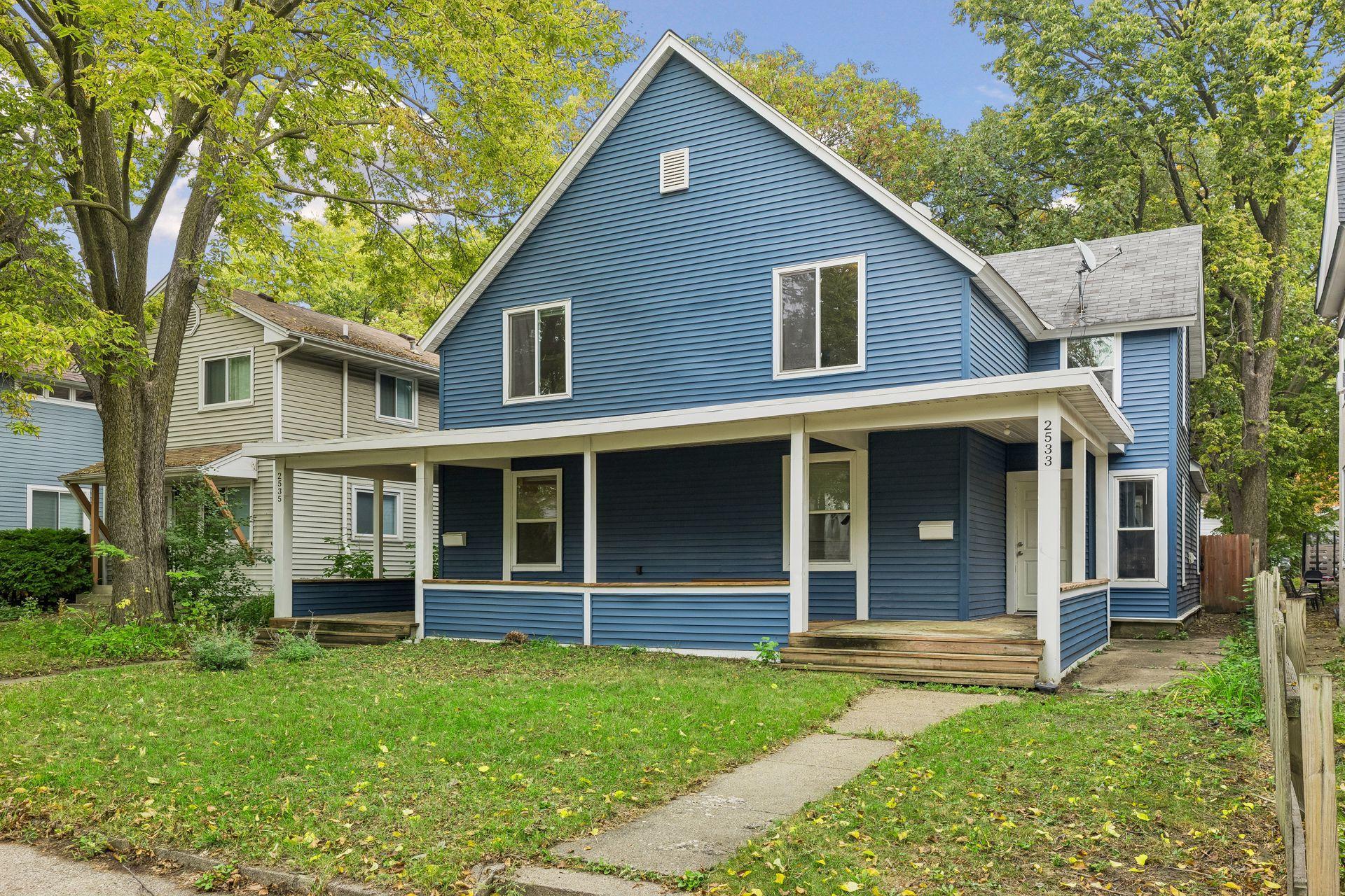 View of Duplex Side by Side at 2533 Polk Street, Minneapolis - Mike Wilen | Minnesota Team Real Estate