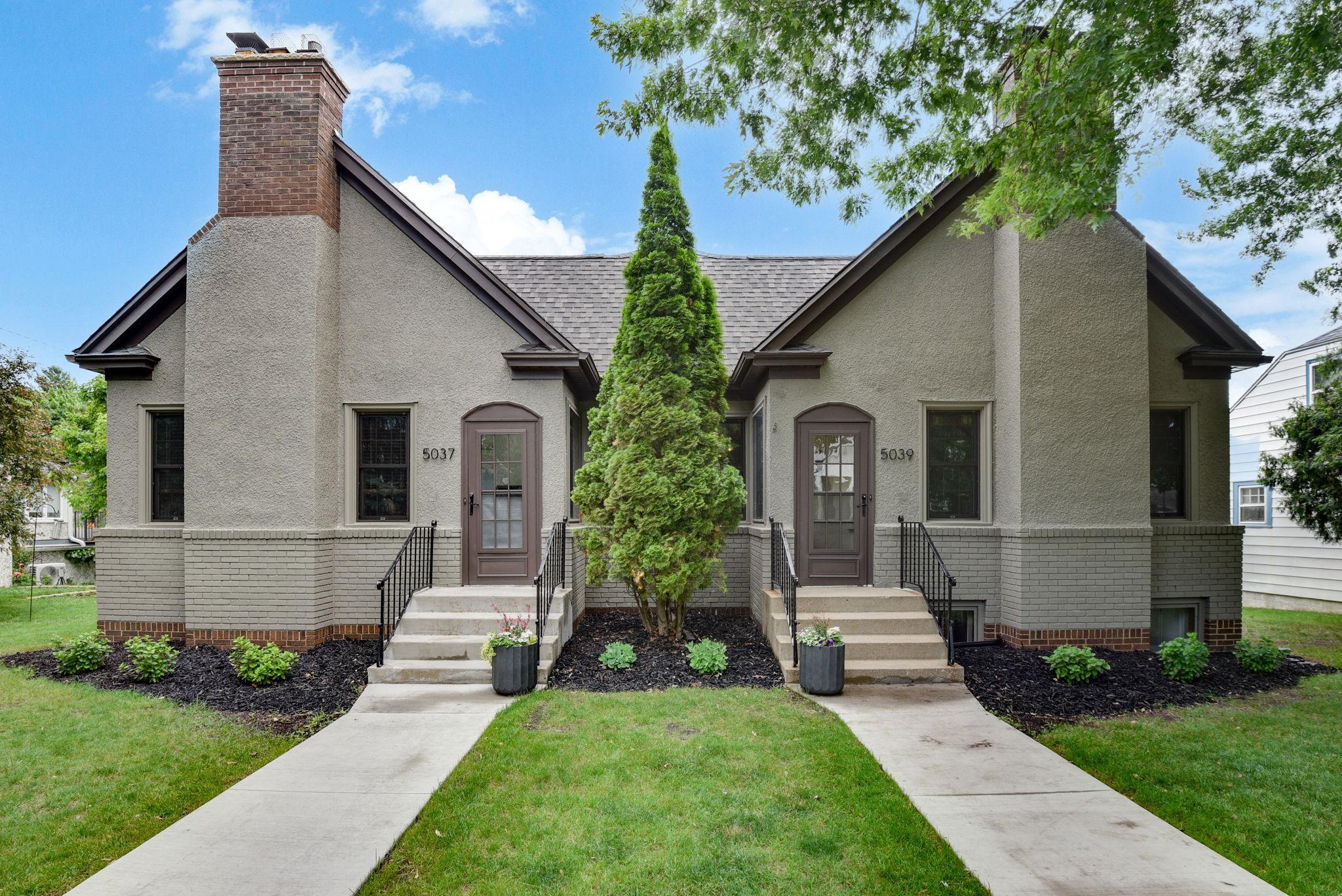View of Duplex Side by Side at 5037/5039 Abbott Avenue, Minneapolis - Mike Wilen | Minnesota Team Real Estate