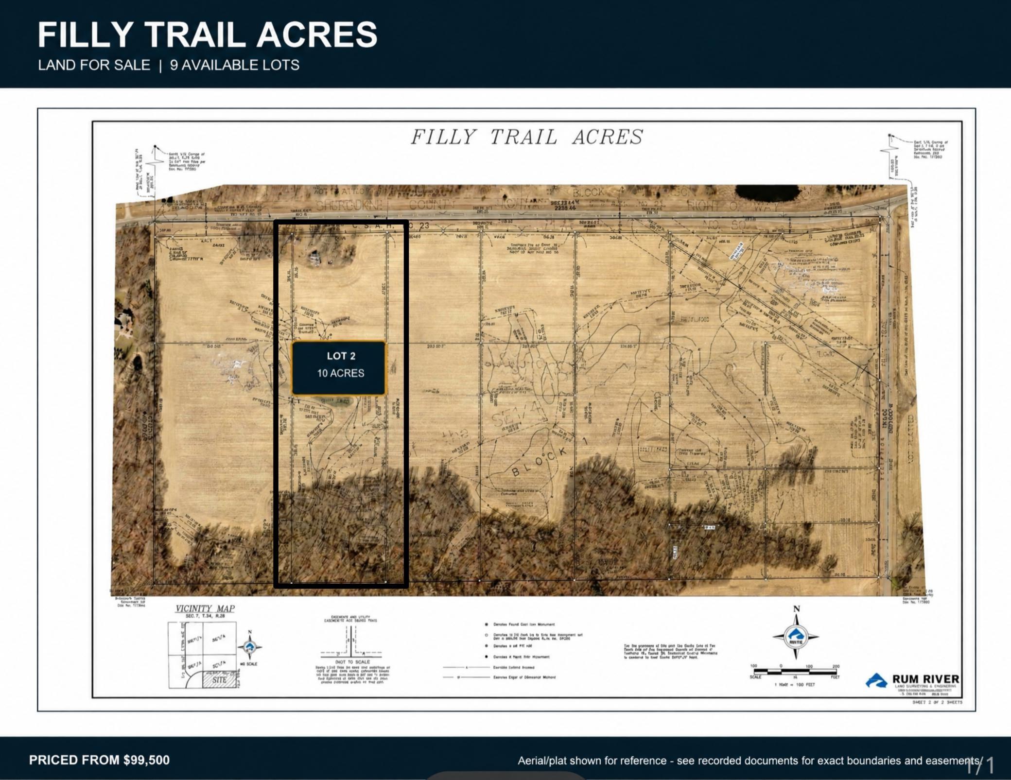 View of Residential Lot at Lot 2 County Road 23, Becker - Mike Wilen | Minnesota Team Real Estate