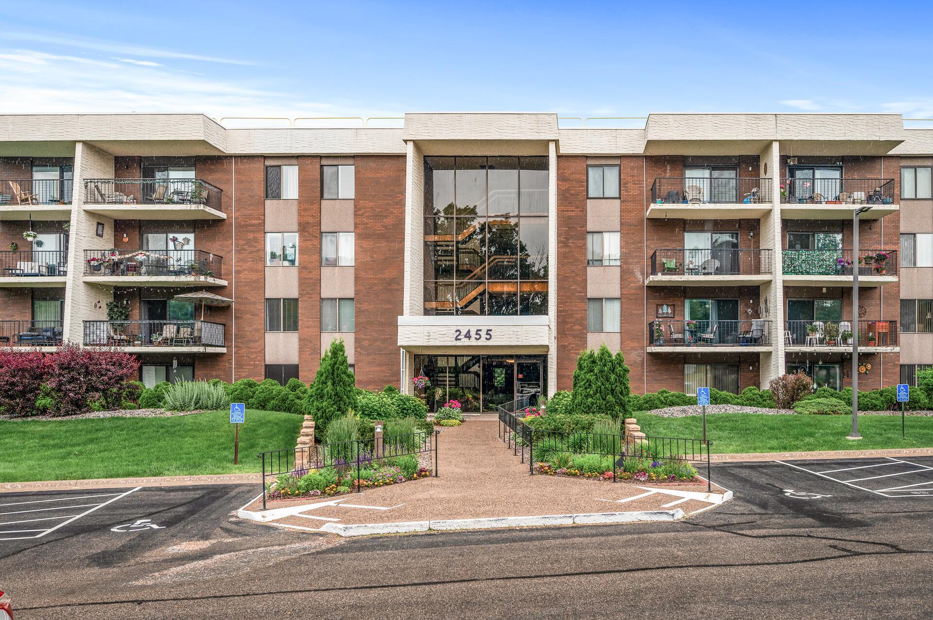 View of (CC) Low Rise (3- Levels) at 2455 Londin Lane, Maplewood - Mike Wilen | Minnesota Team Real Estate