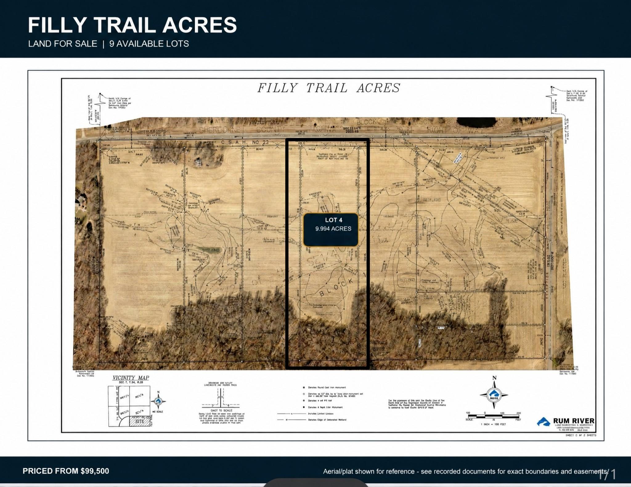 View of Residential Lot at Lot 4 County Road 23, Becker - Mike Wilen | Minnesota Team Real Estate