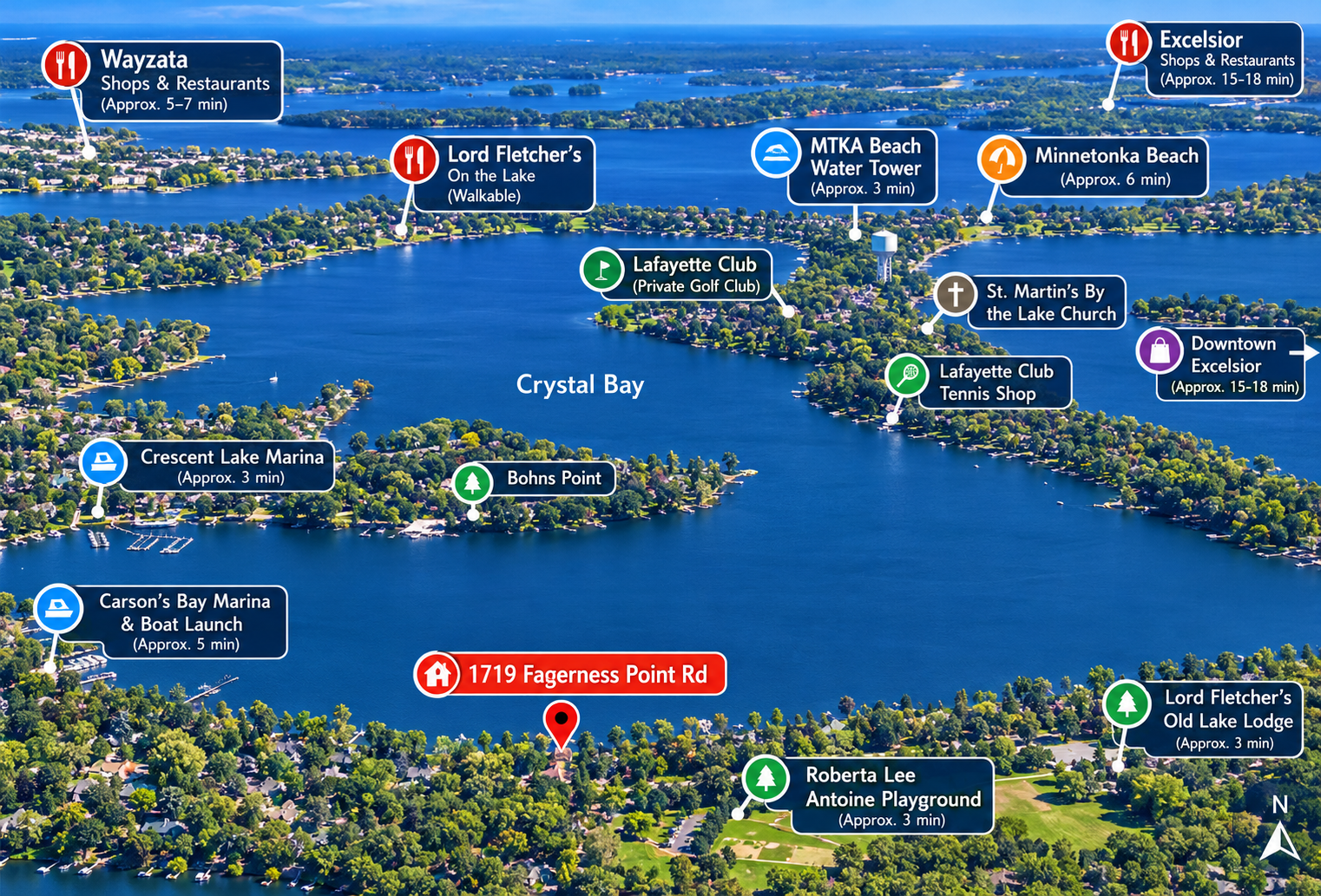 View of Residential at 1719 Fagerness Point Road, Orono MN 55391, Orono (5 of 12) - Mike Wilen | Minnesota Team Real Estate