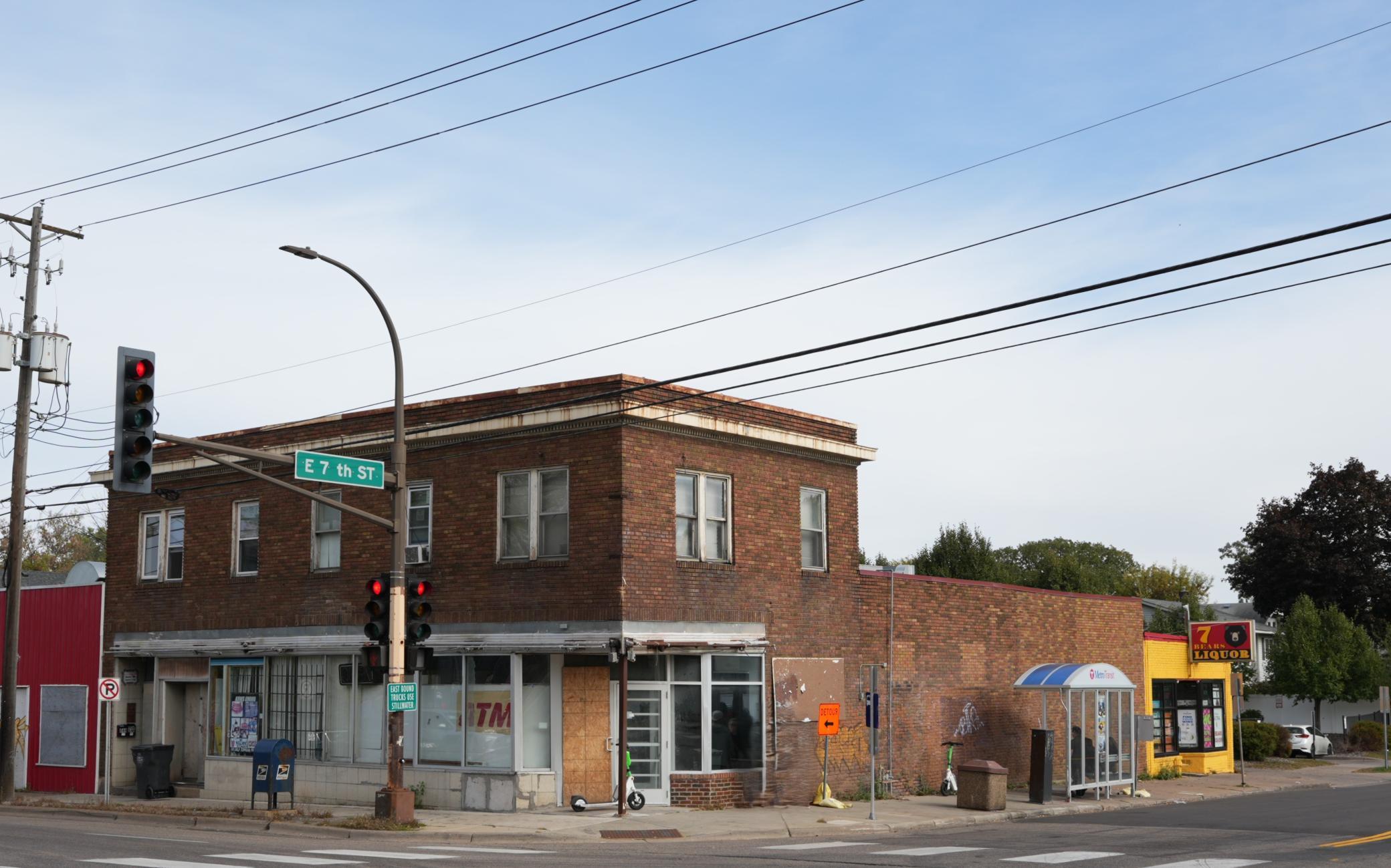 View of Apartments and Retail at 842 White Bear Avenue, Saint Paul - Mike Wilen | Minnesota Team Real Estate