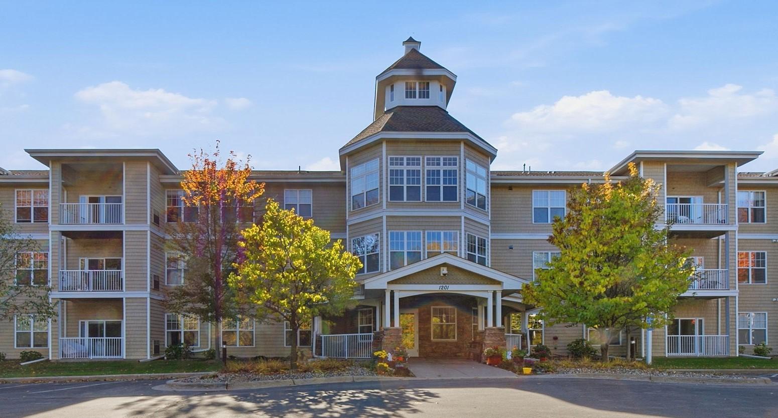 View of (CC) Low Rise (3- Levels) at 1201 Hadley Avenue, Oakdale - Mike Wilen | Minnesota Team Real Estate