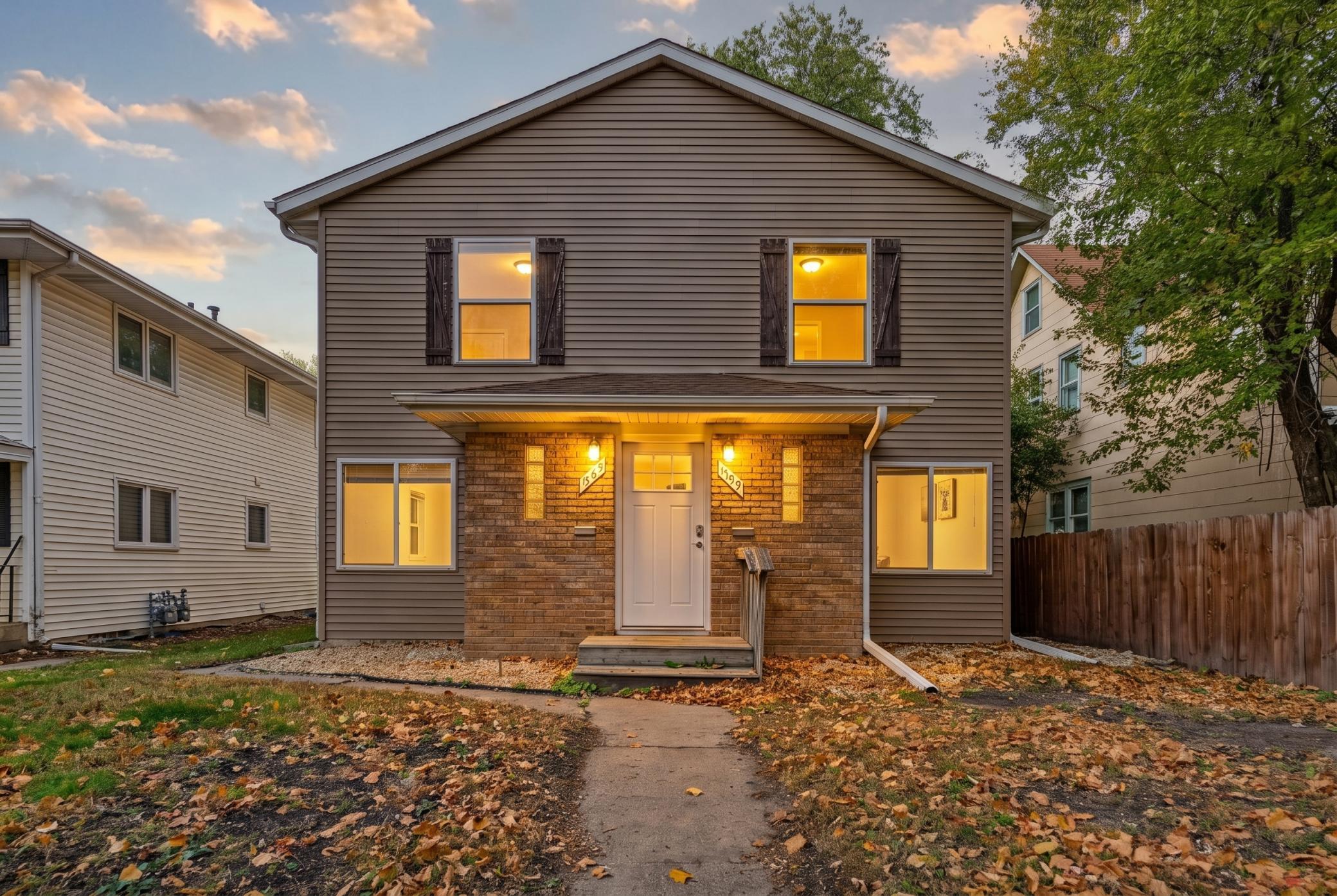 View of Duplex Side by Side at 857 23rd Avenue, Minneapolis - Mike Wilen | Minnesota Team Real Estate