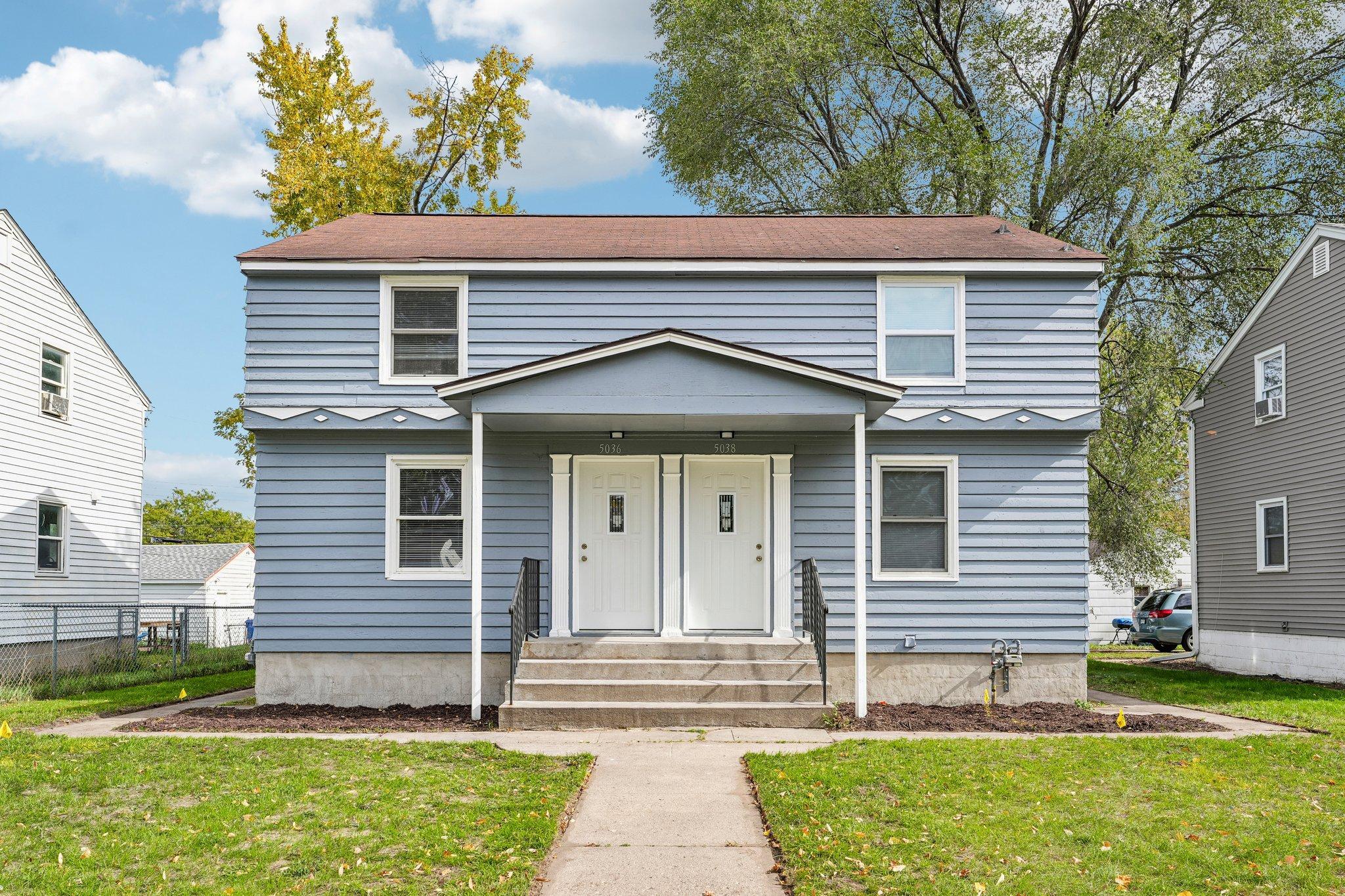 View of Duplex Side by Side at 5036 6th Street, Minneapolis - Mike Wilen | Minnesota Team Real Estate
