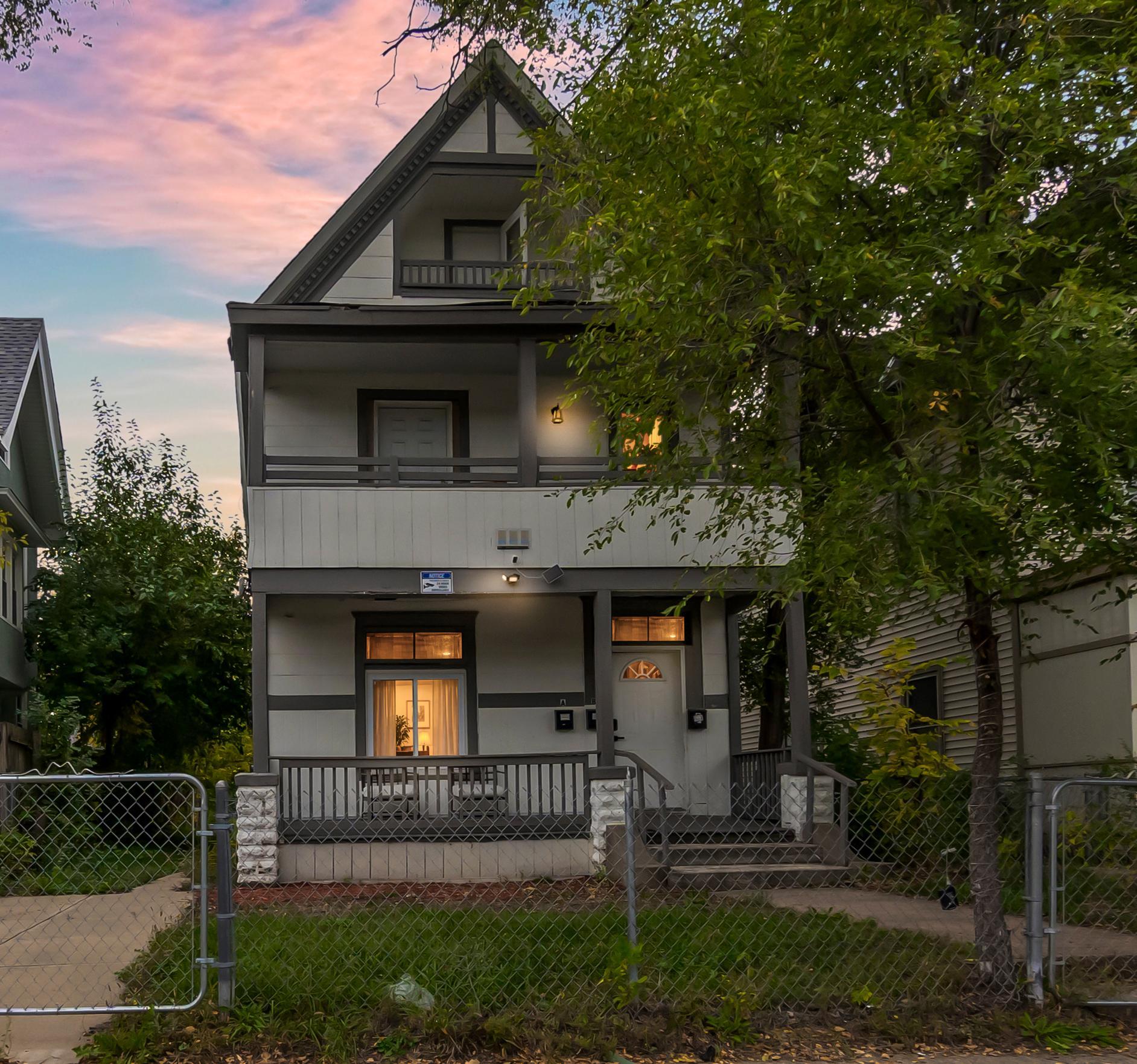 View of Triplex at 3310 Chicago Avenue, Minneapolis - Mike Wilen | Minnesota Team Real Estate