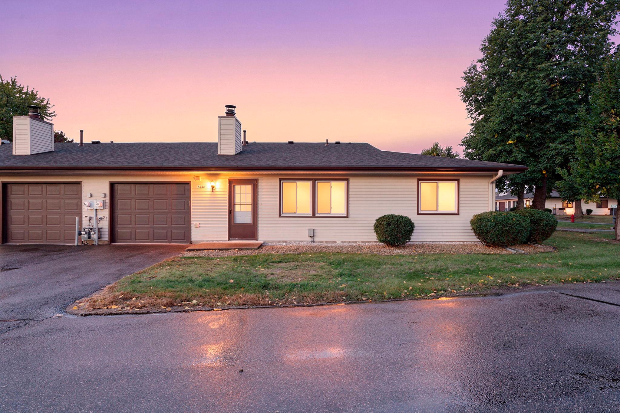 View of Townhome at 7843 85th Court, Brooklyn Park - Mike Wilen | Minnesota Team Real Estate